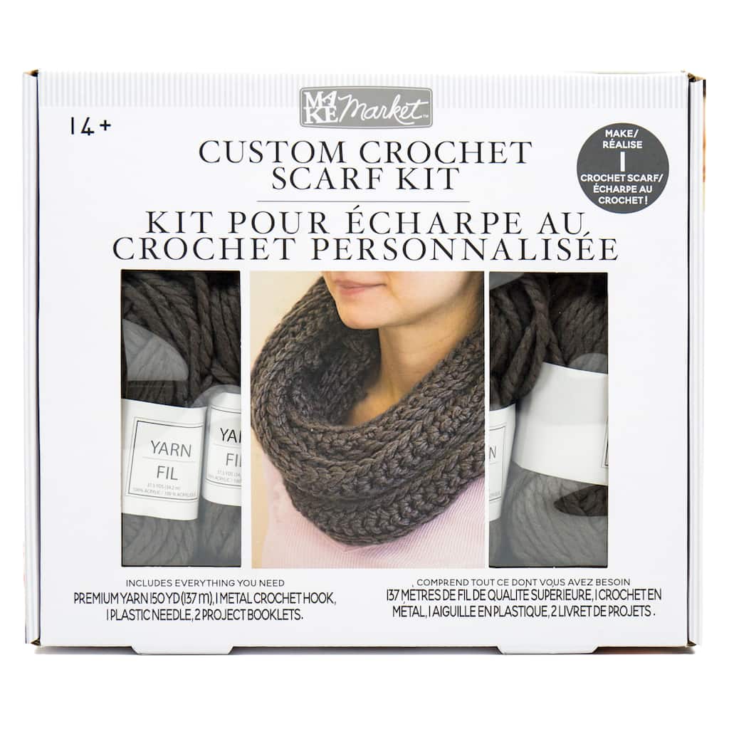Shop for the DIY Custom Crochet Kit By Make Market™ at Michaels